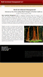 Mobile Screenshot of beckinvmgt.com